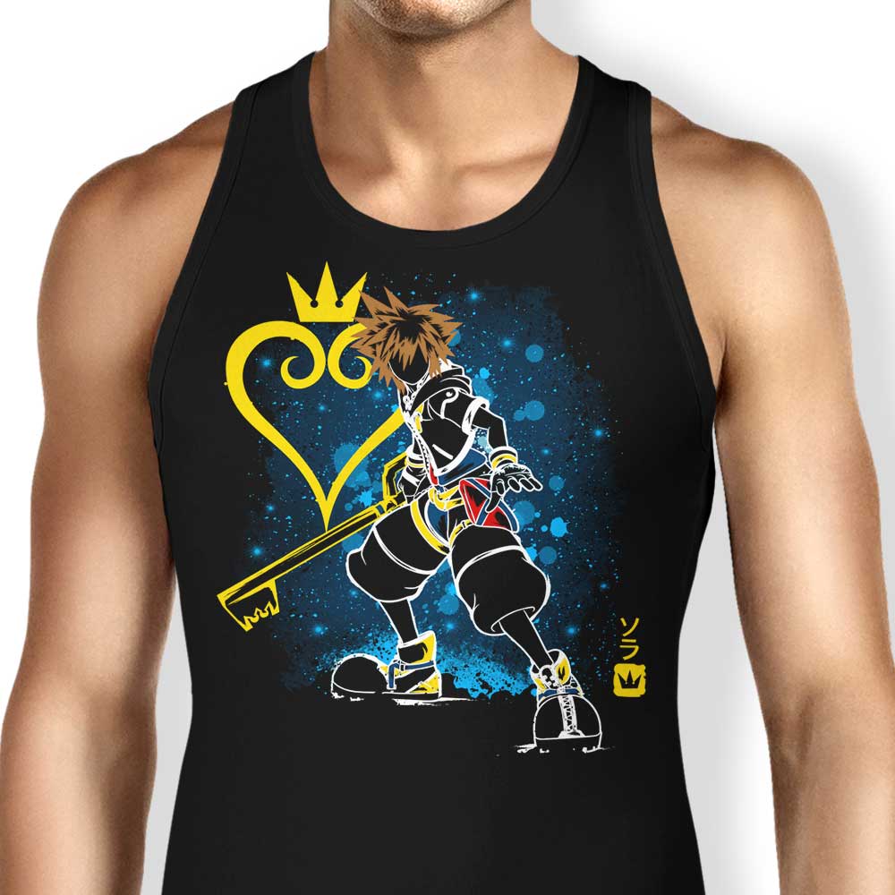 Soulkr's Keyblade Design Men's and Unisex/ Women's Comfortable Tank Tops