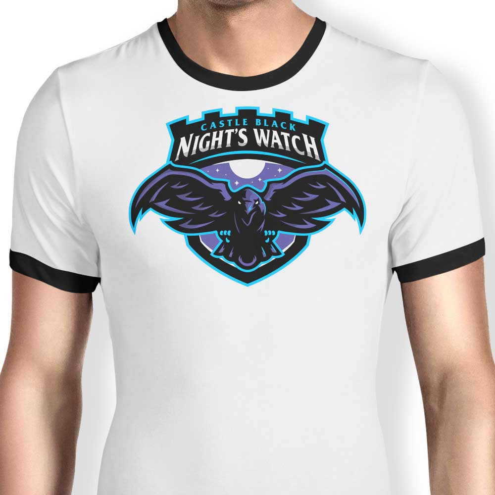 Stylish Men's Go Crows Ringer T-Shirt in S - 4XL Sizes