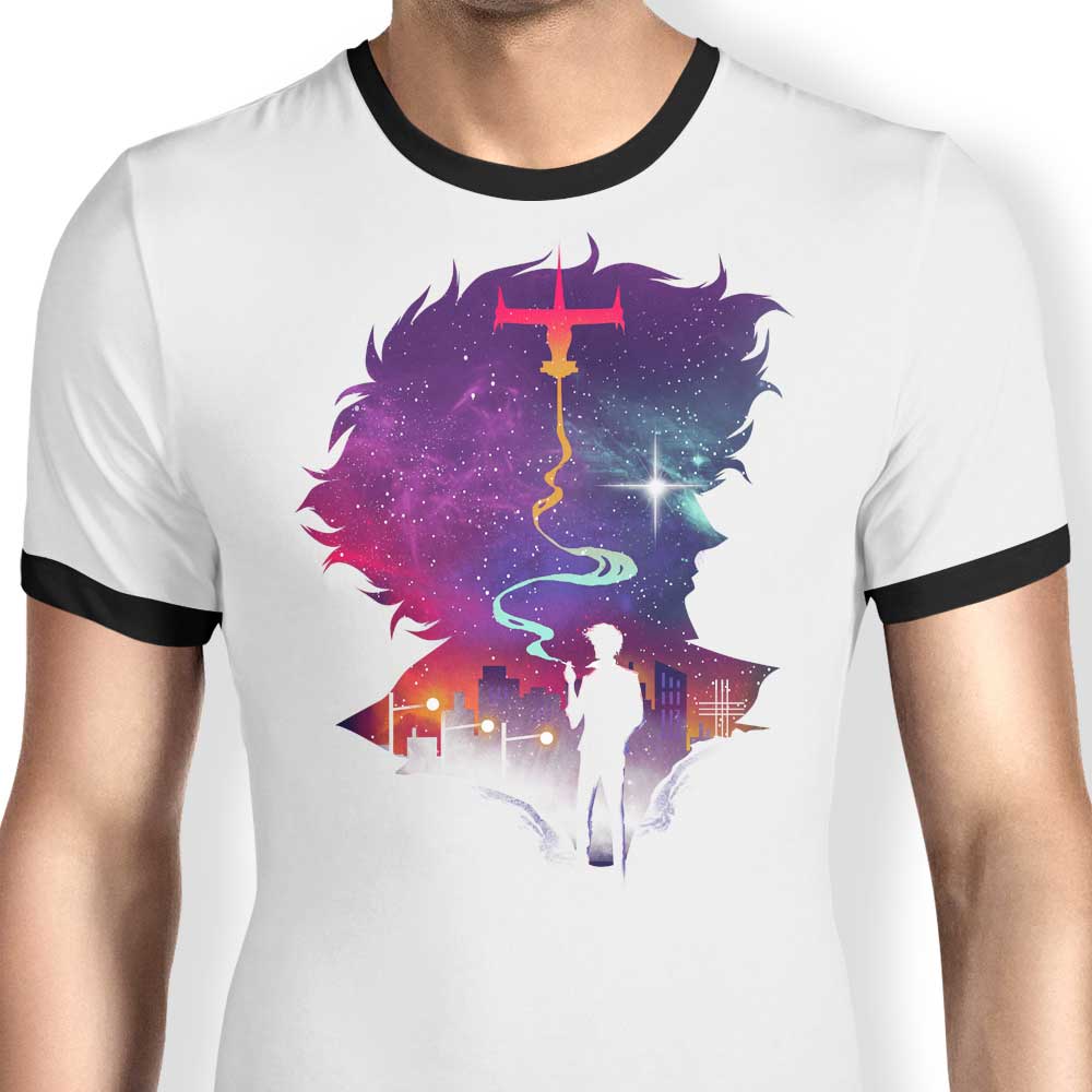 Ringer T-Shirt - 'See You in the Stars' by Dandingeroz