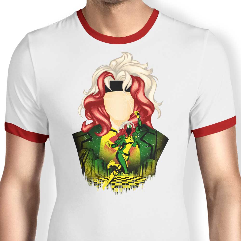 Hypertwenty's Southern Strength High - Quality Ringer T - Shirt