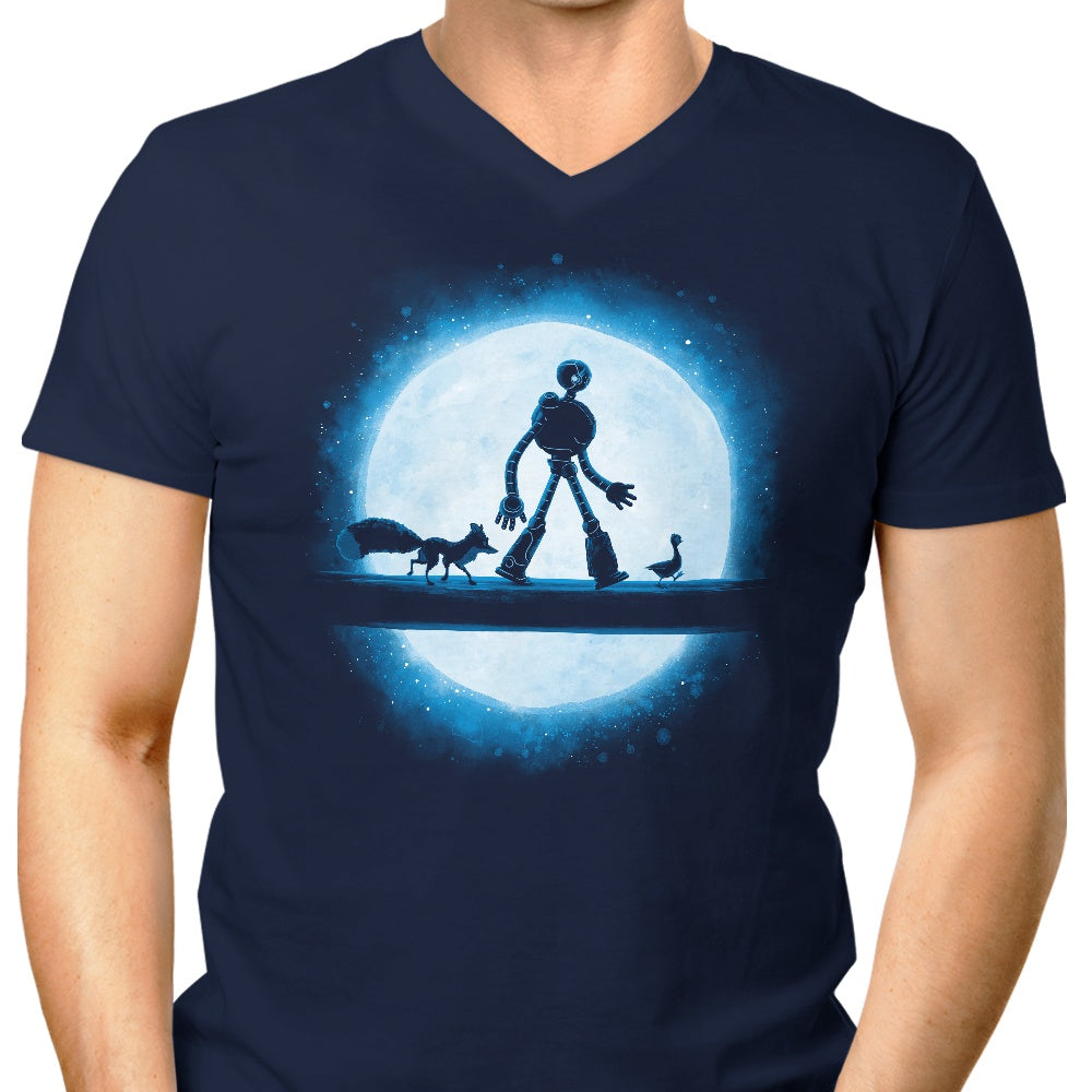 Hakuna Robot Men's V-Neck T-Shirt