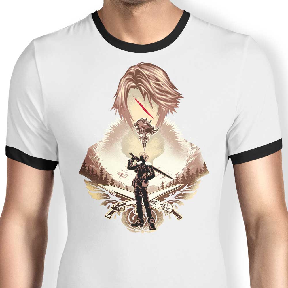 Balamb Elite Mercenary Stylish Ringer T-Shirt for Fashion Lovers