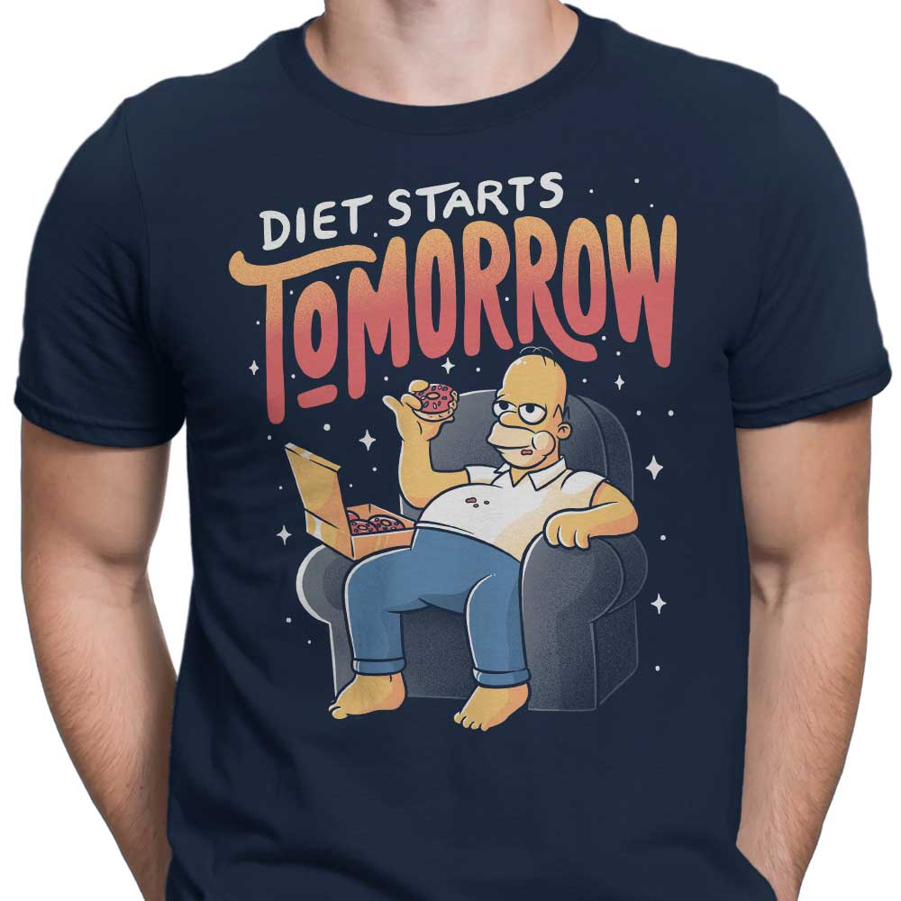 Tomorrow's Diet Men's Fashion Apparel - T-Shirts Collection