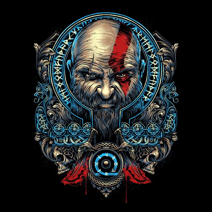 Upcoming Ragnarok-themed Men's V-Neck T-shirt