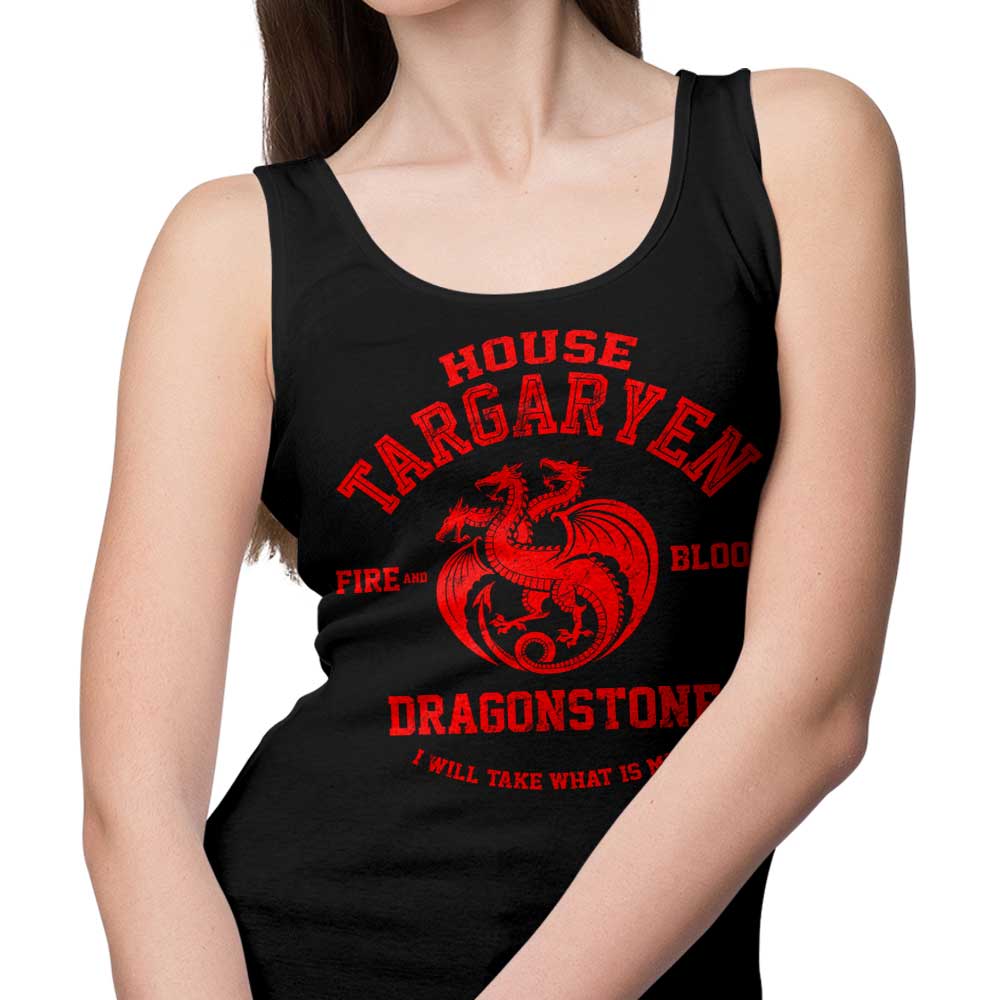 Digital Phoenix's 'Fire and Blood' Style Tank Top for Casual Wear