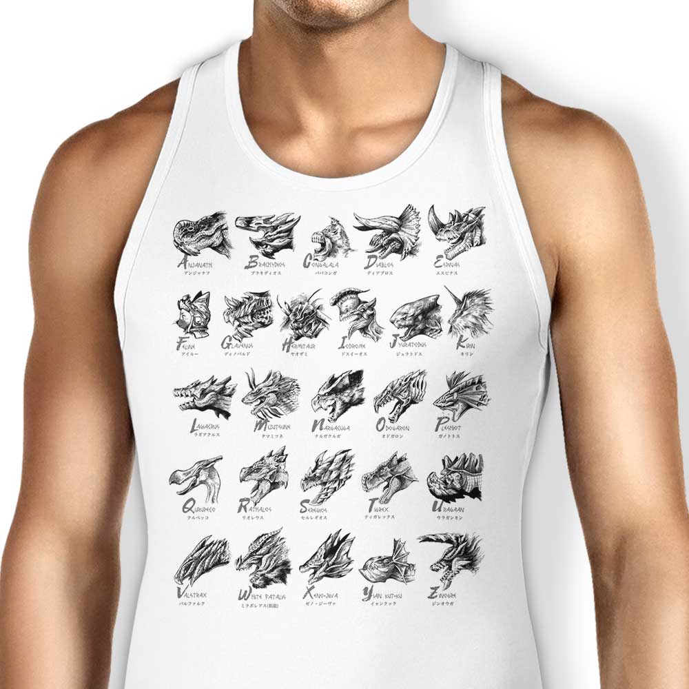 Adam Works Monsterpedia Men's and Women's Comfortable Tank Tops