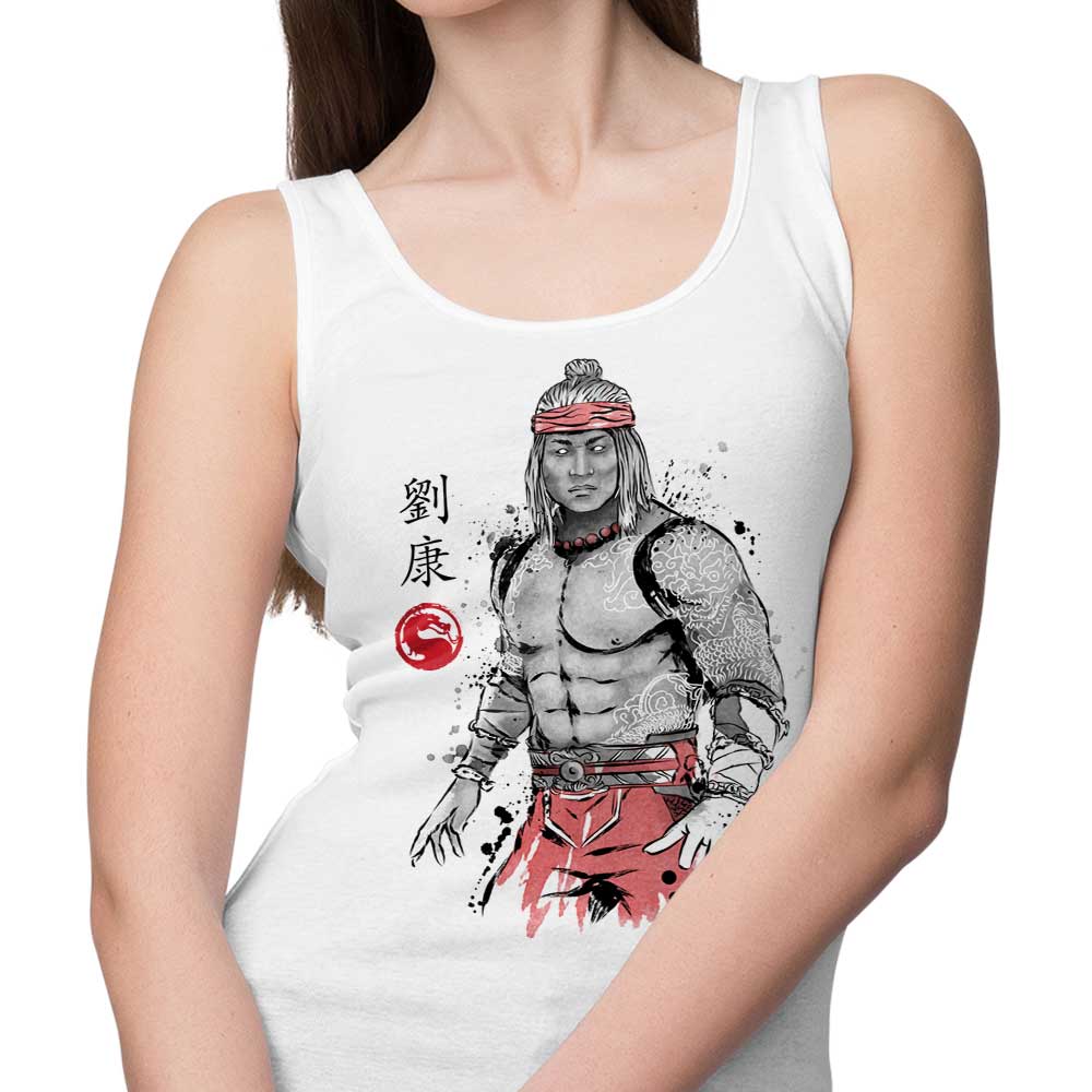 The Chosen One Sumi-e Men's and Women's Unisex Style Tank Top