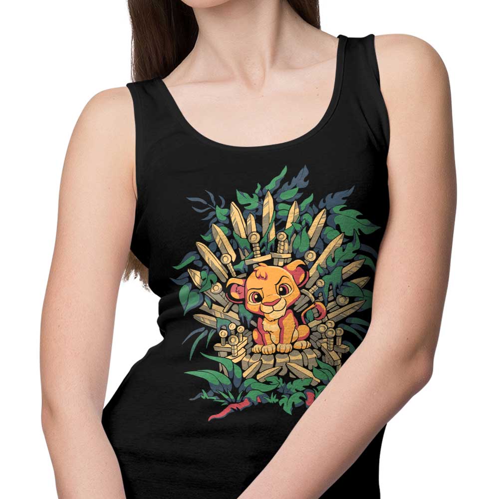 Geekydog True King Comfortable Cotton Tank Tops for Men and Women