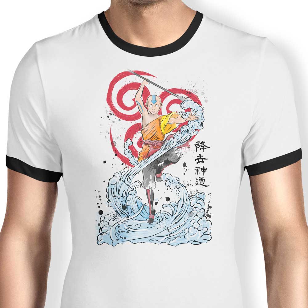 Dr. Monekers' Air Nomads Power - Men's Ringer T - Shirt, S - 4XL