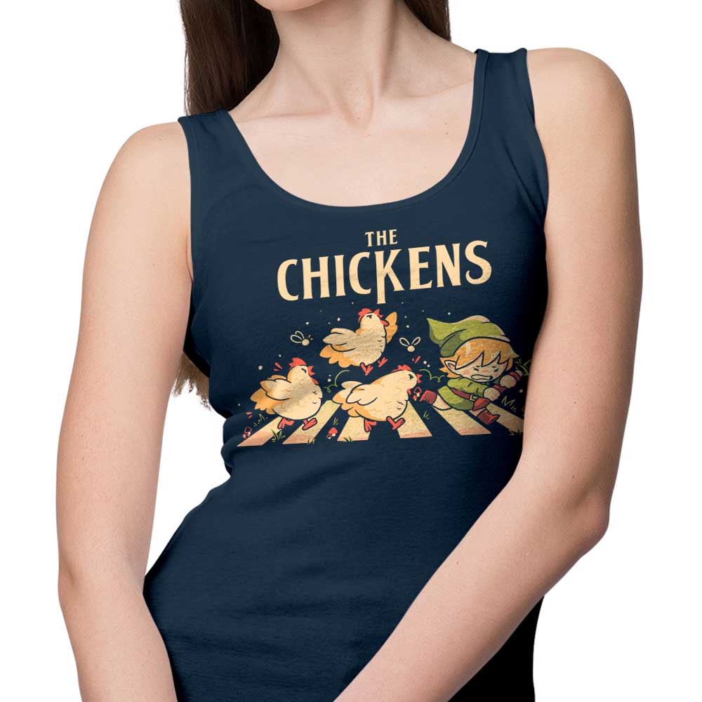 Edu.ely's Stylish Chicken-themed Tank Top