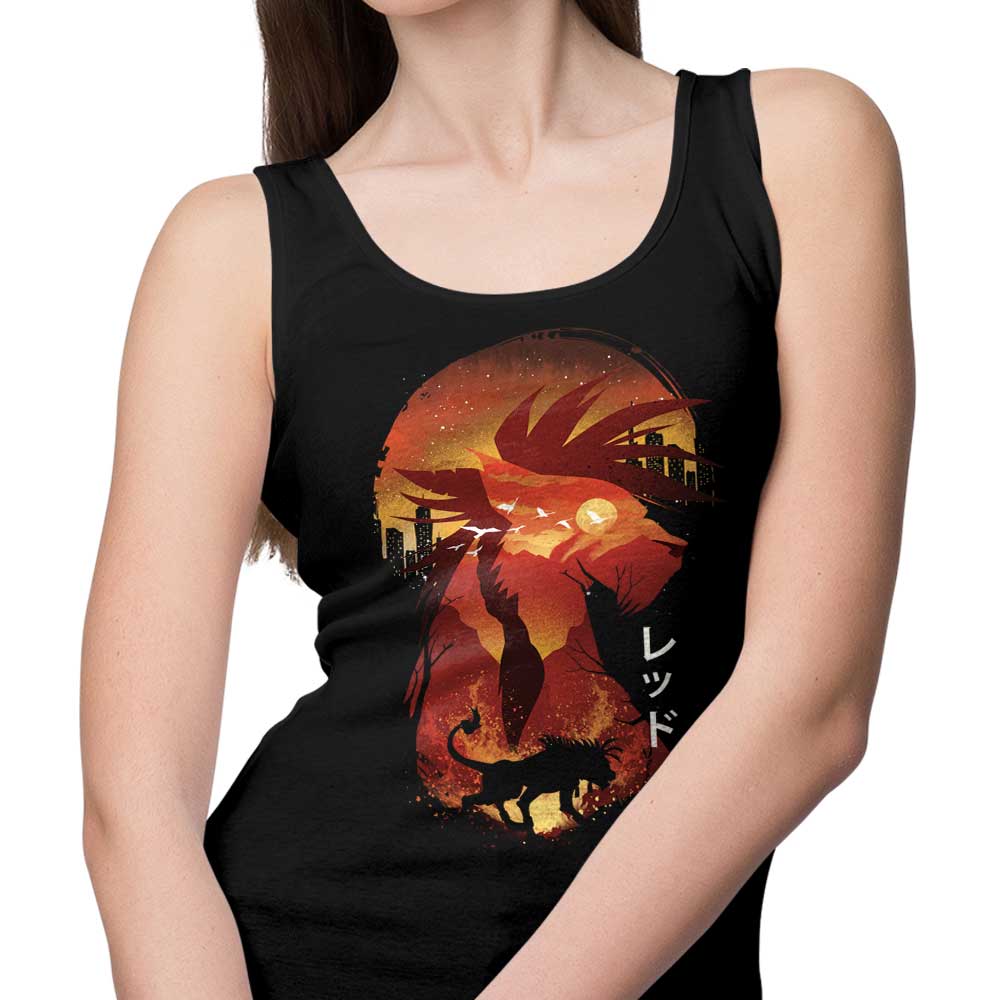 Stylish Nanaki Silhouette Women's Tank Top