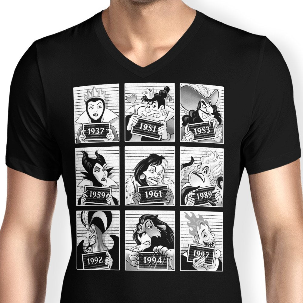 Magical Prison Men's Stylish V-Neck T-Shirt