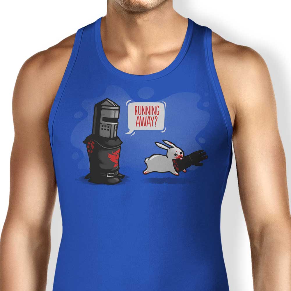 Naolito's Running Away Style Men's and Women's Unisex Tank Tops