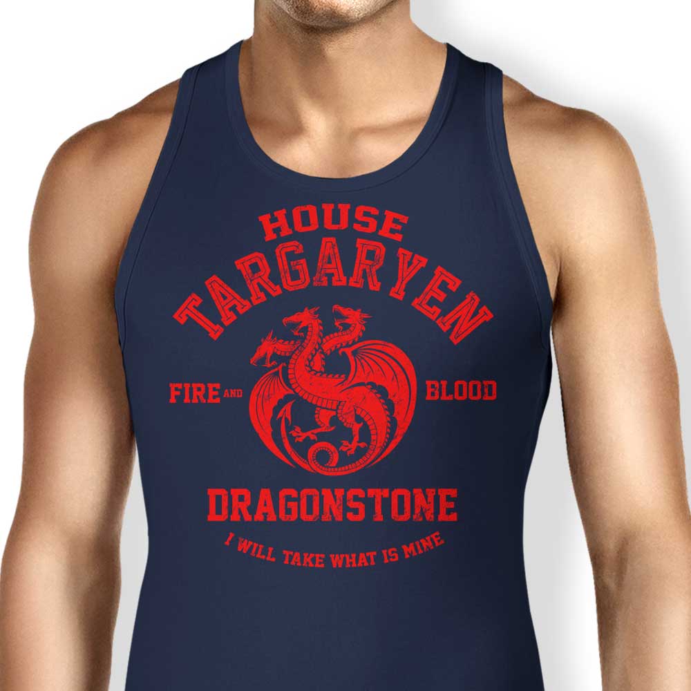 Digital Phoenix's 'Fire and Blood' Style Tank Top for Casual Wear