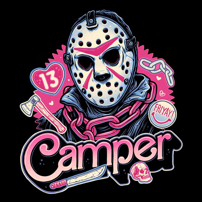 Momma Gorilla's Camper Love Retro Ringer T-Shirt for Fashion Lovers
