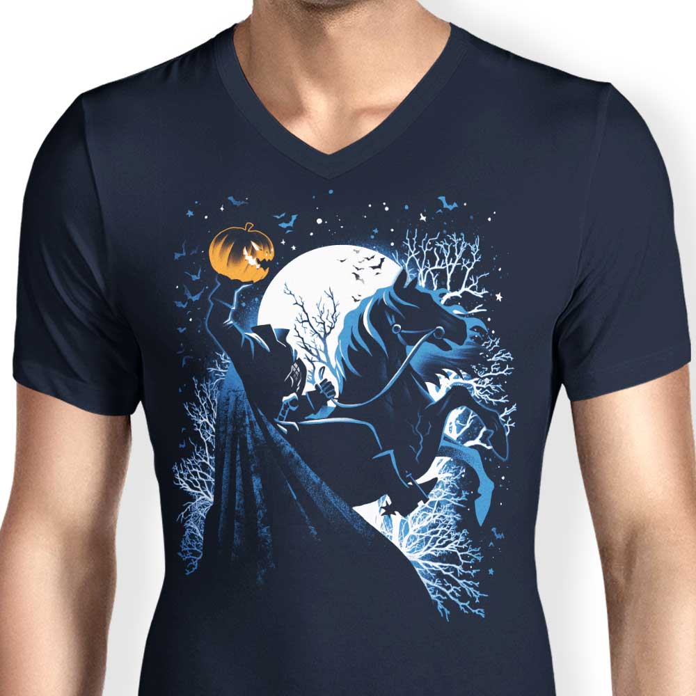 The Mysterious Dark Avenger - Men's Stylish V-Neck Top