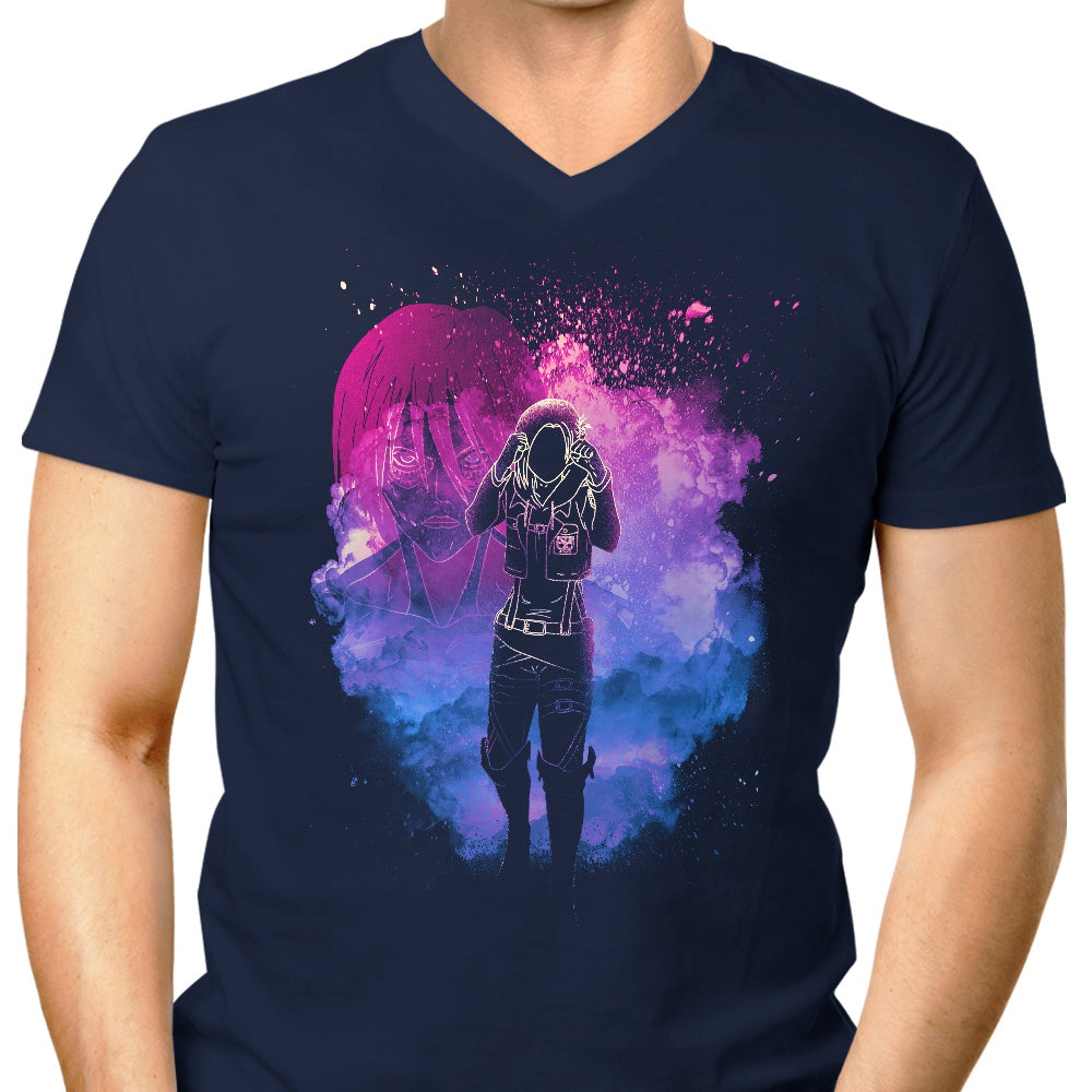 Men's Stylish V-Neck Inspired by the Female Spirit
