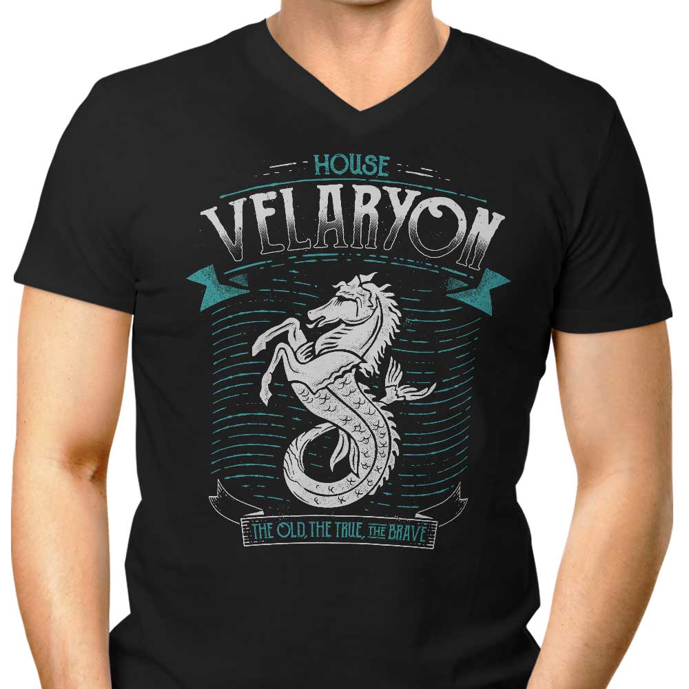 Brave, Authentic and Timeless Men's V-Neck Tee
