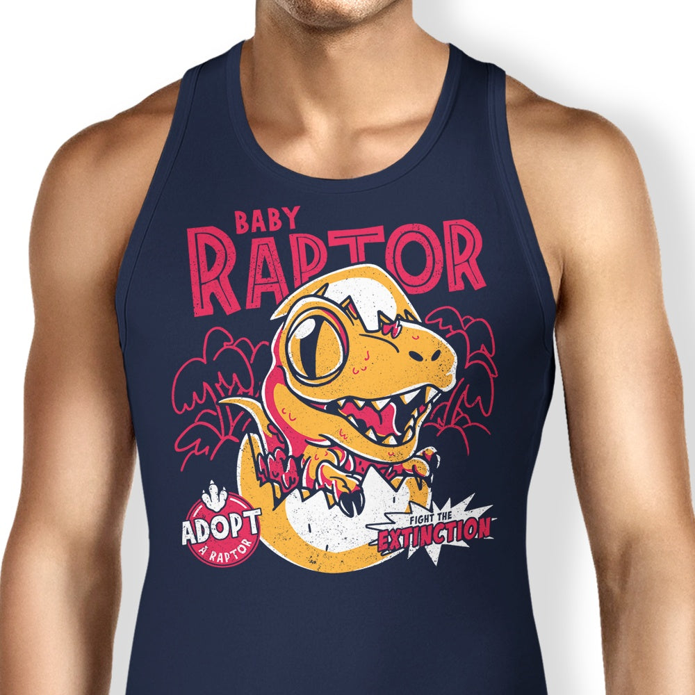 Cute Baby Raptor Design Tank Top for Little Ones