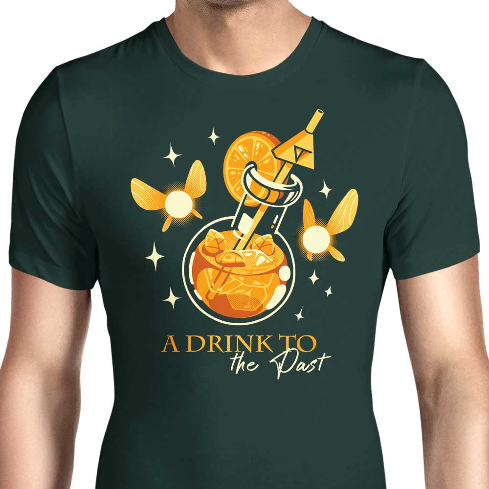 A Toast to the Past - Men's Fashion Apparel T-Shirts