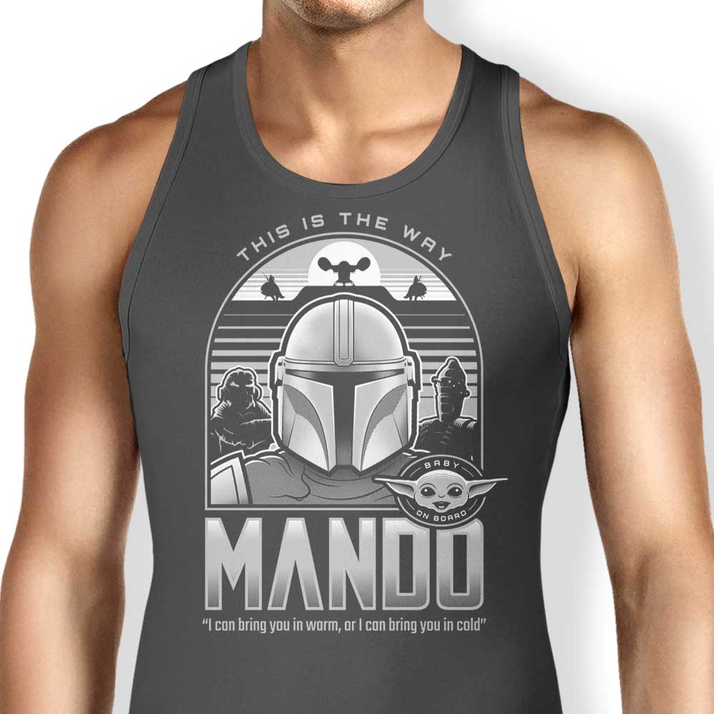 Stationjack's Mando and Friends Collection - Stylish Men's and Women's Tank Tops