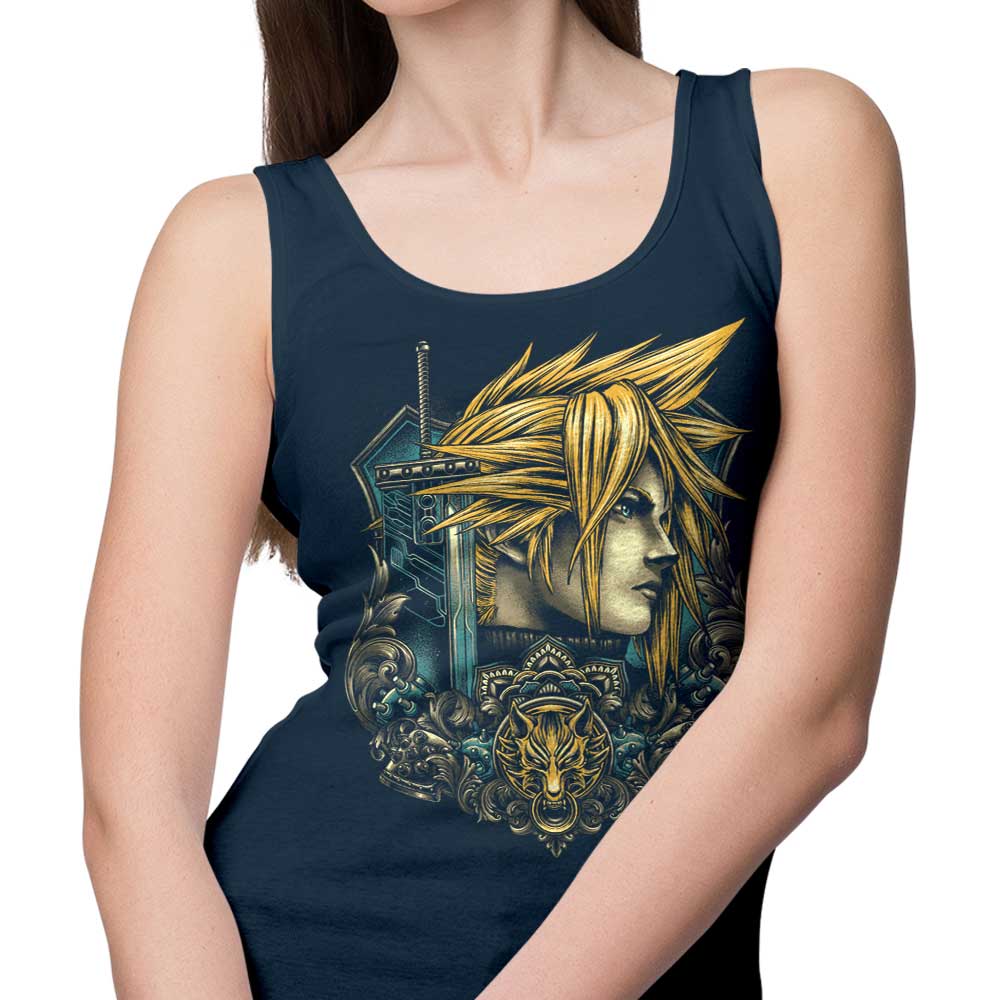 Ex-Soldier's Emblem Men's and Women's Unisex Comfortable Tank Top
