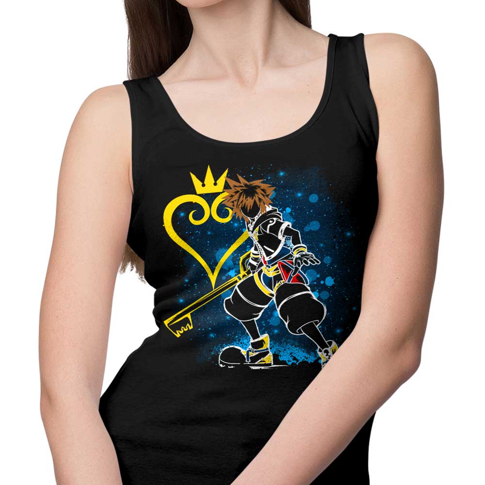 Soulkr's Keyblade Design Men's and Unisex/ Women's Comfortable Tank Tops