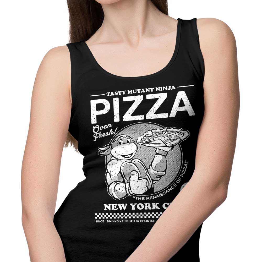 Delicious Mutant Ninja Pizza Themed Men's and Women's Unisex Tank Top