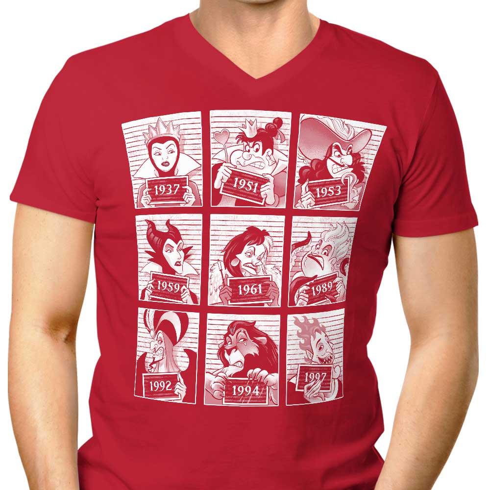 Magical Prison Men's Stylish V-Neck T-Shirt