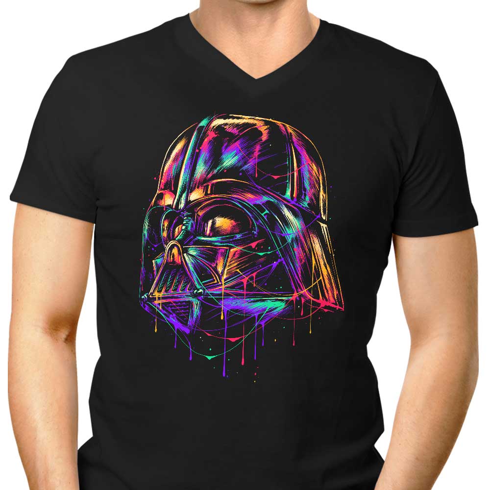 Colorful Dark Lord - Men's Stylish V-Neck T-Shirt
