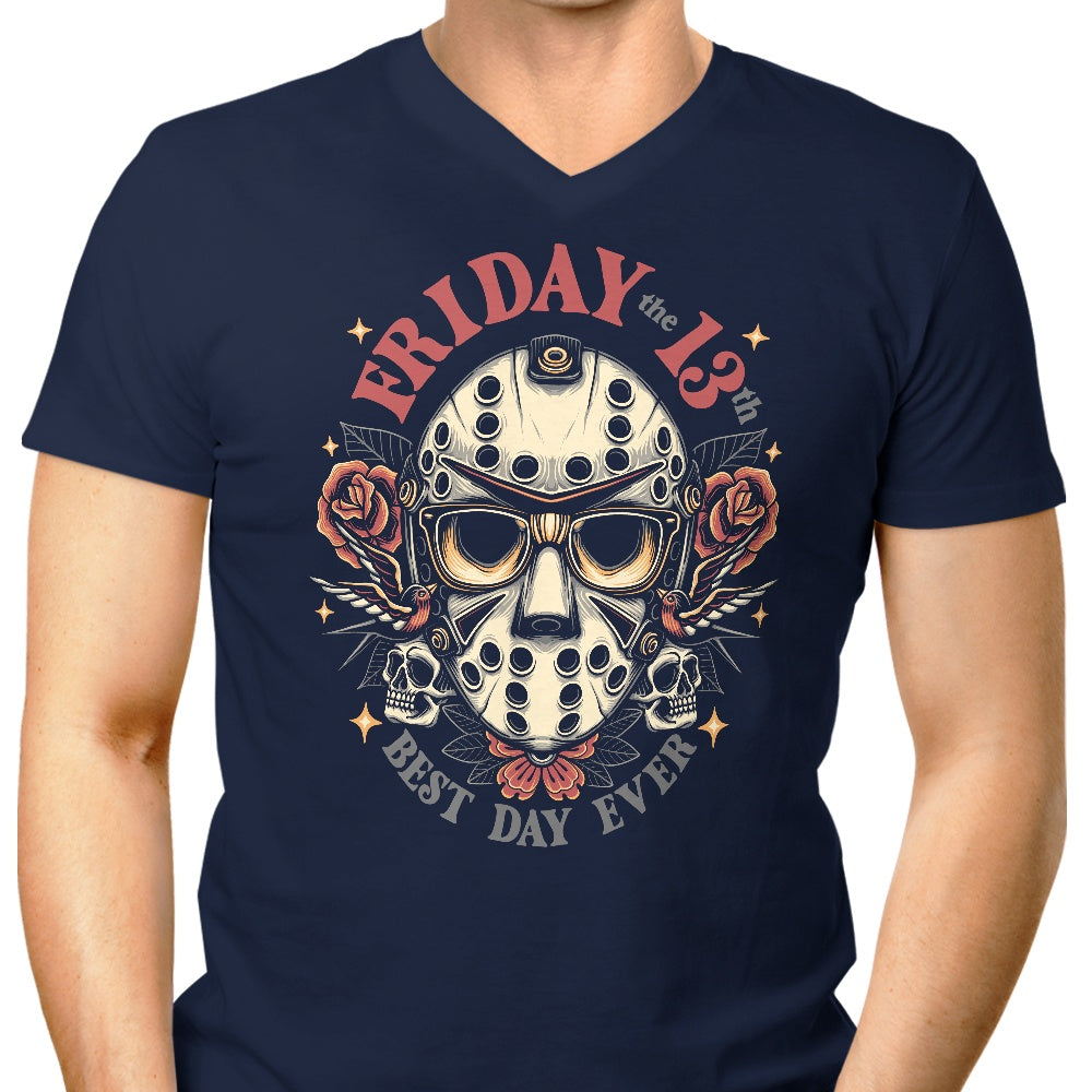 The Most Wonderful Best Day Ever - Men's V-Neck T-Shirt