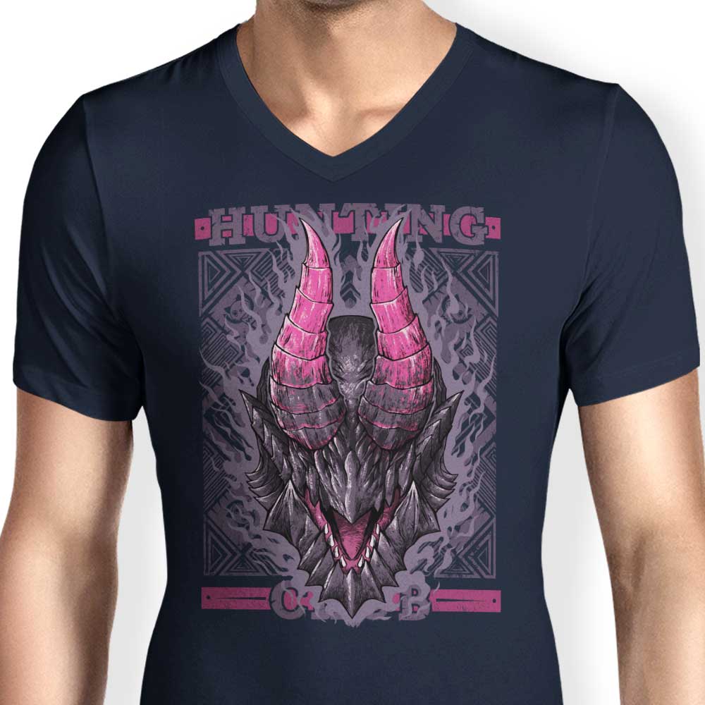 Adam Works' Men's V-Neck Hunting Club Gore Magala T-Shirt