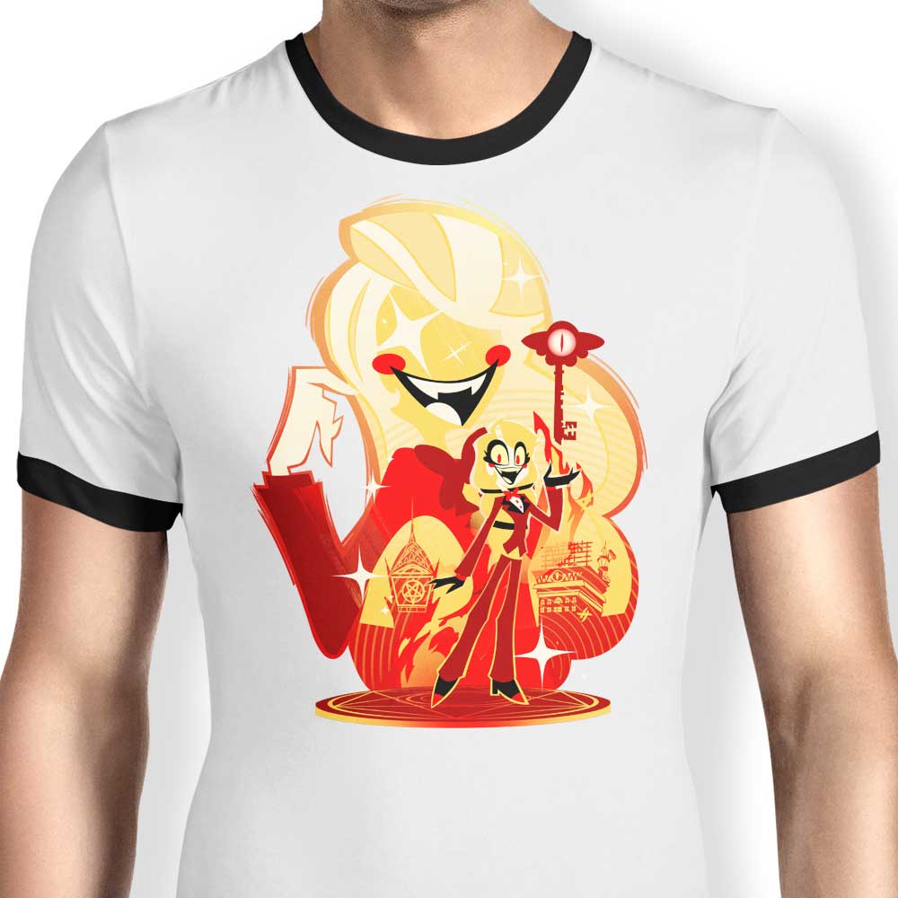 Hell Princess-themed Ringer Style T-Shirt by Hypertwenty