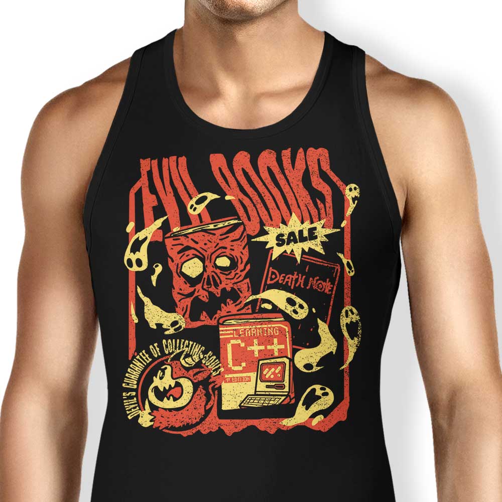 Sketchdemao Evil Book Sale Design Men's and Women's Comfortable Tank Top Collection
