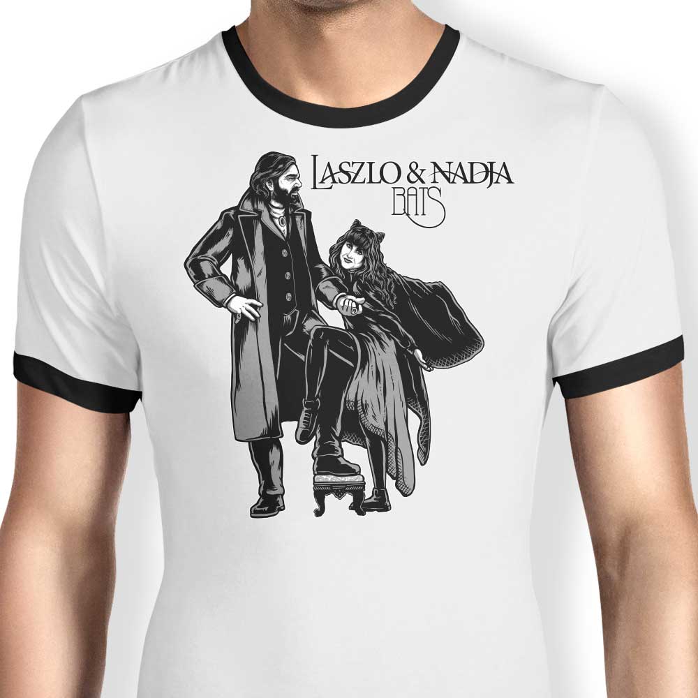 Stylish Laszlo and Nadja Ringer T - Shirt for Trendy Fans