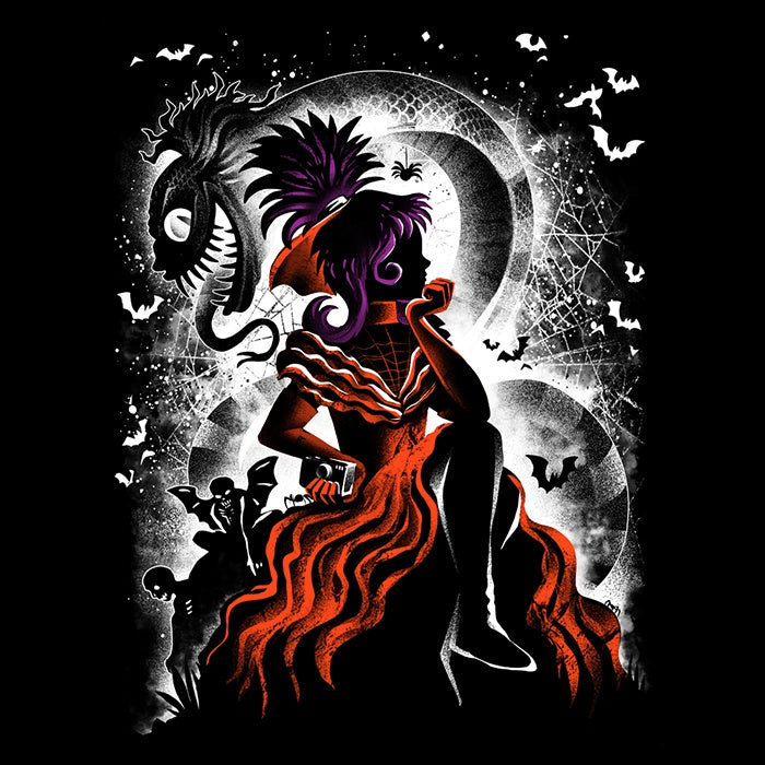Men's V-Neck Gothic Bride Style Shirt