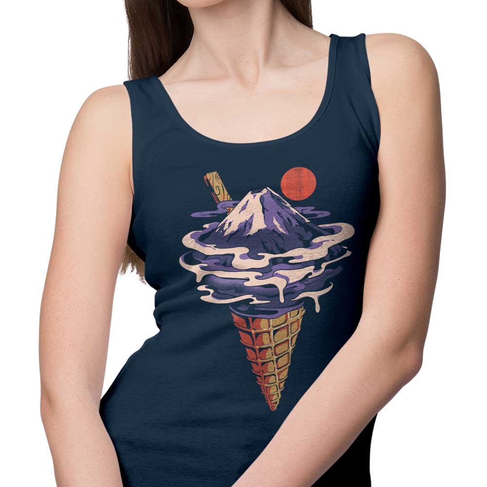 Fuji Ice Cream Men's and Women's Unisex Comfortable Tank Top