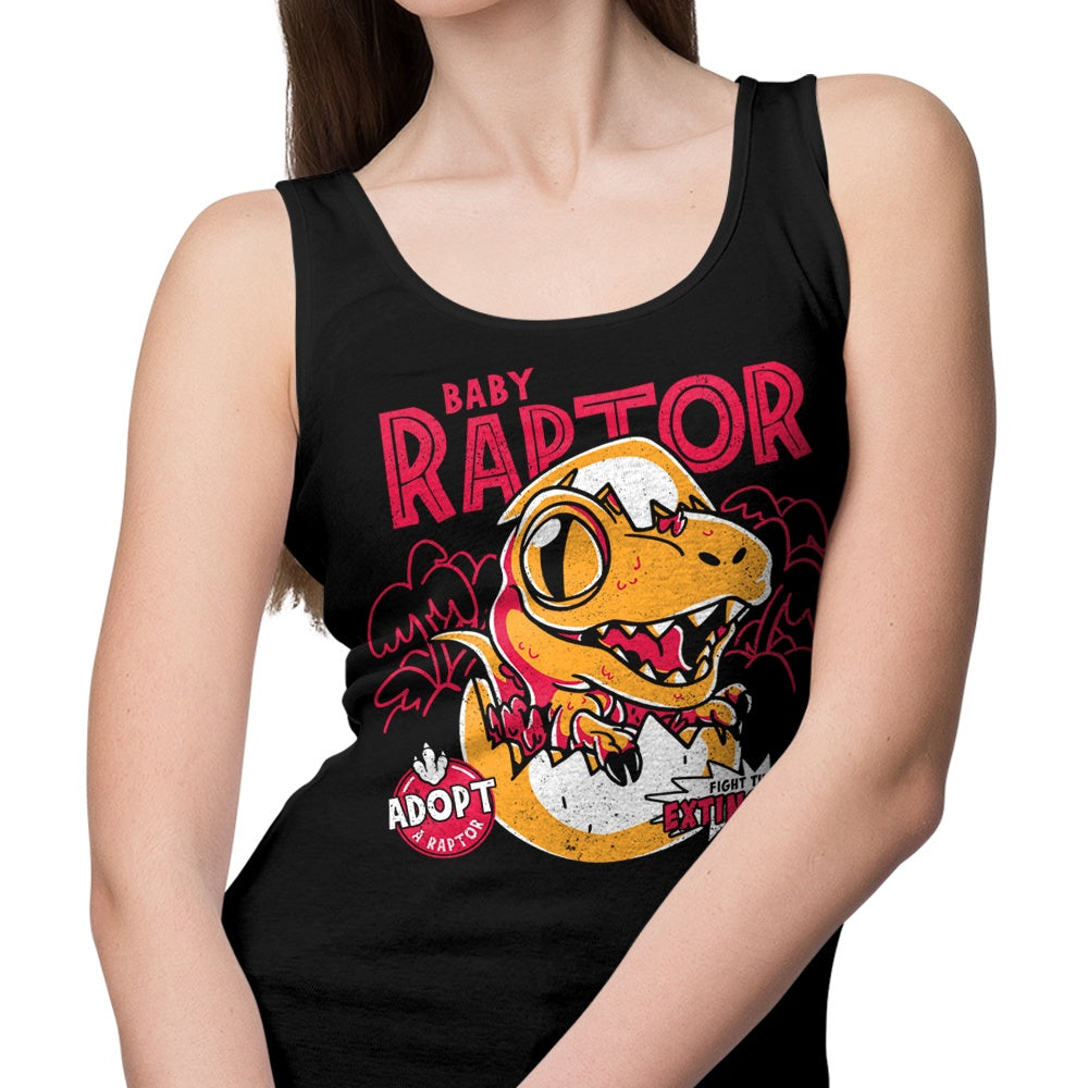Cute Baby Raptor Design Tank Top for Little Ones