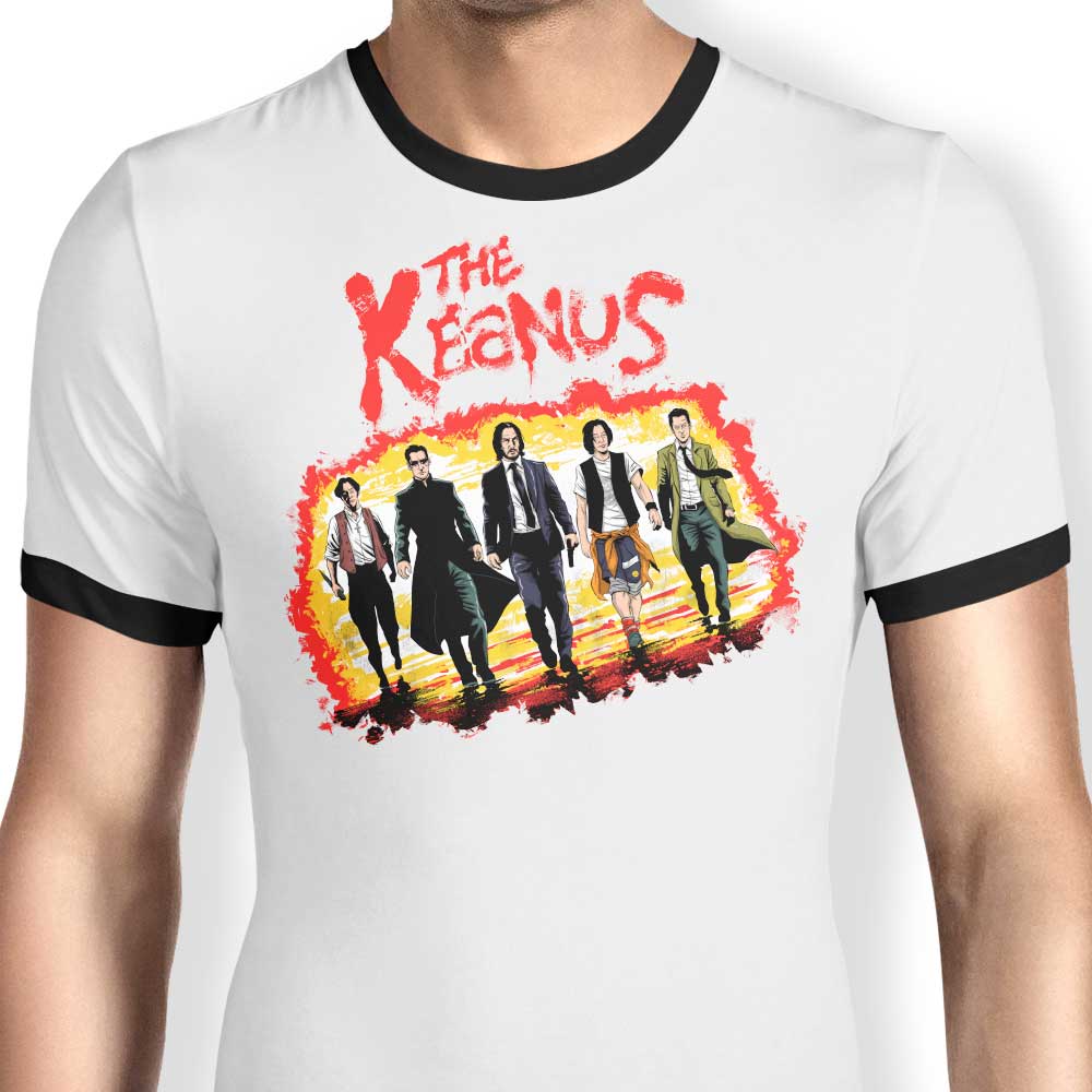 The Keanu's Classic Ringer Style T-Shirt