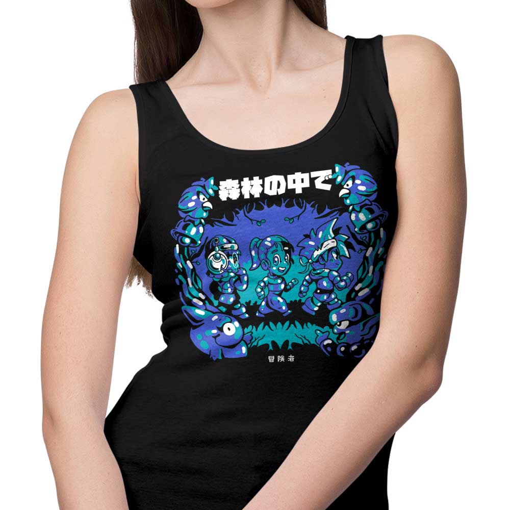 Walking in the Woods Casual Tank Top for Outdoor Enthusiasts