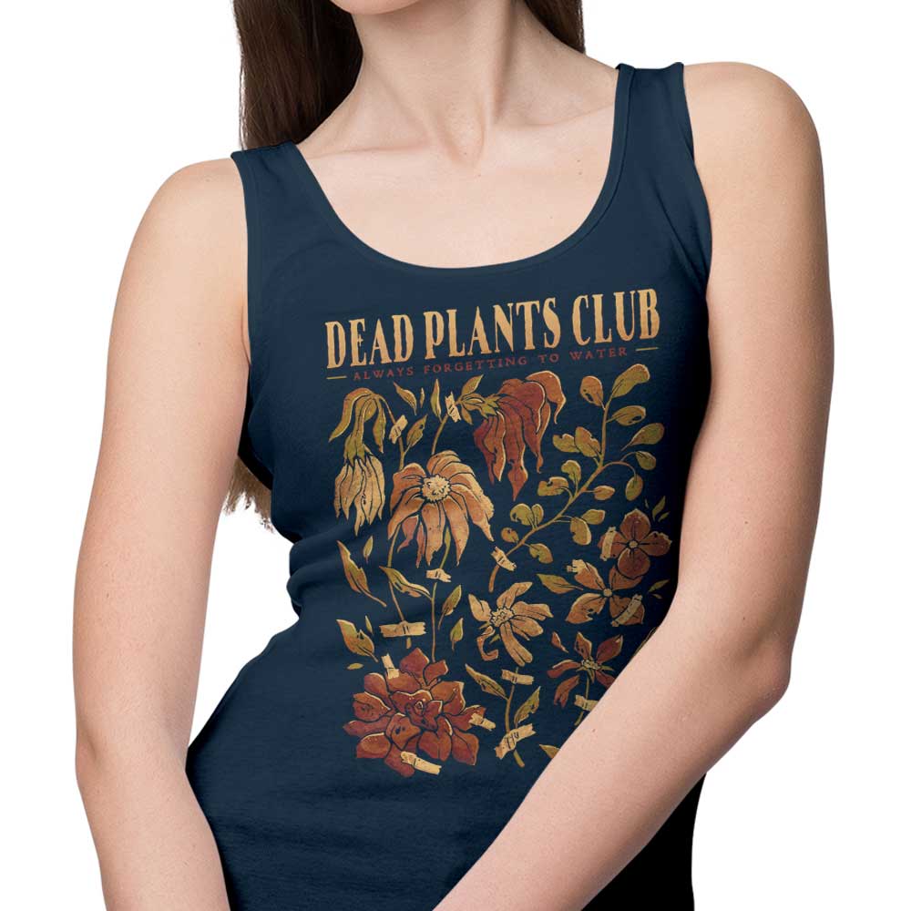 Edu.ely's Dead Plants Club Comfortable Unisex and Women's Tank Tops