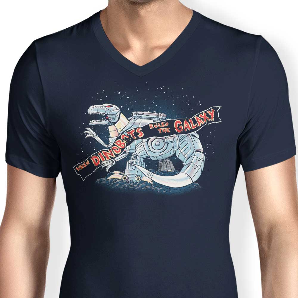 Men's Jurassic Spark V-Neck T-Shirt