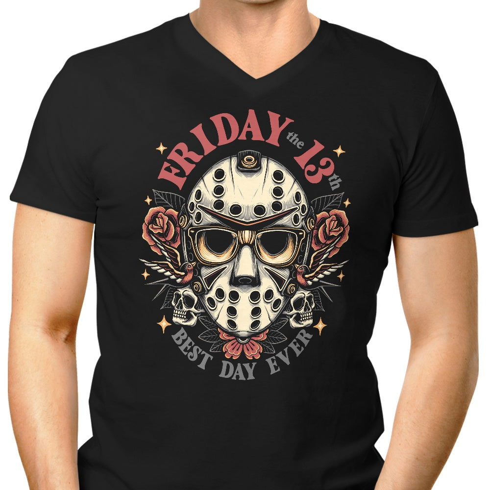 The Most Wonderful Best Day Ever - Men's V-Neck T-Shirt