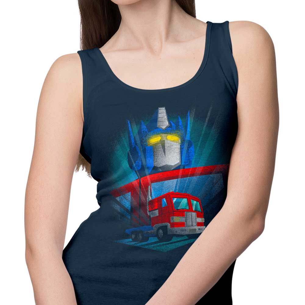 Retro-Style Prime Vintage Tank Top by Donnie Illustrations