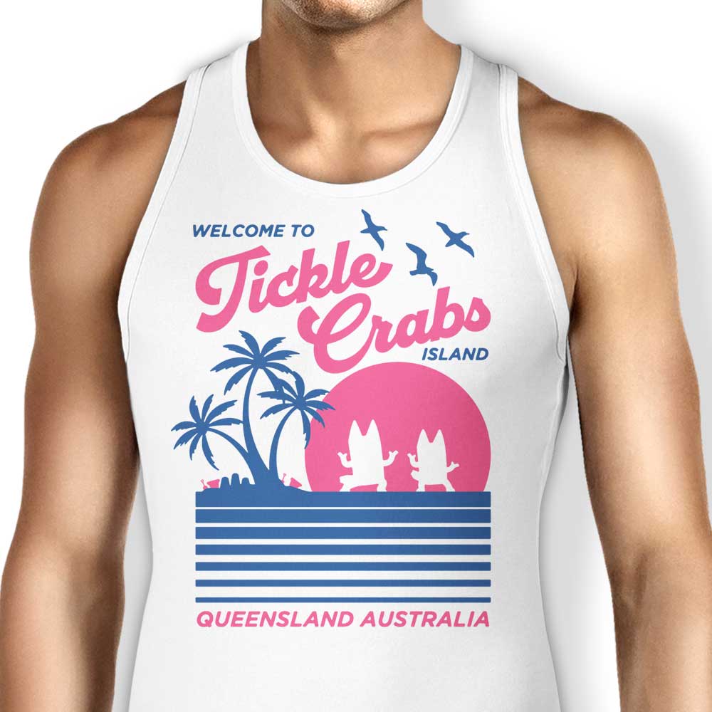 CaptainHarHar's Tickle Crabs Island Tank Top - A Stylish Welcome