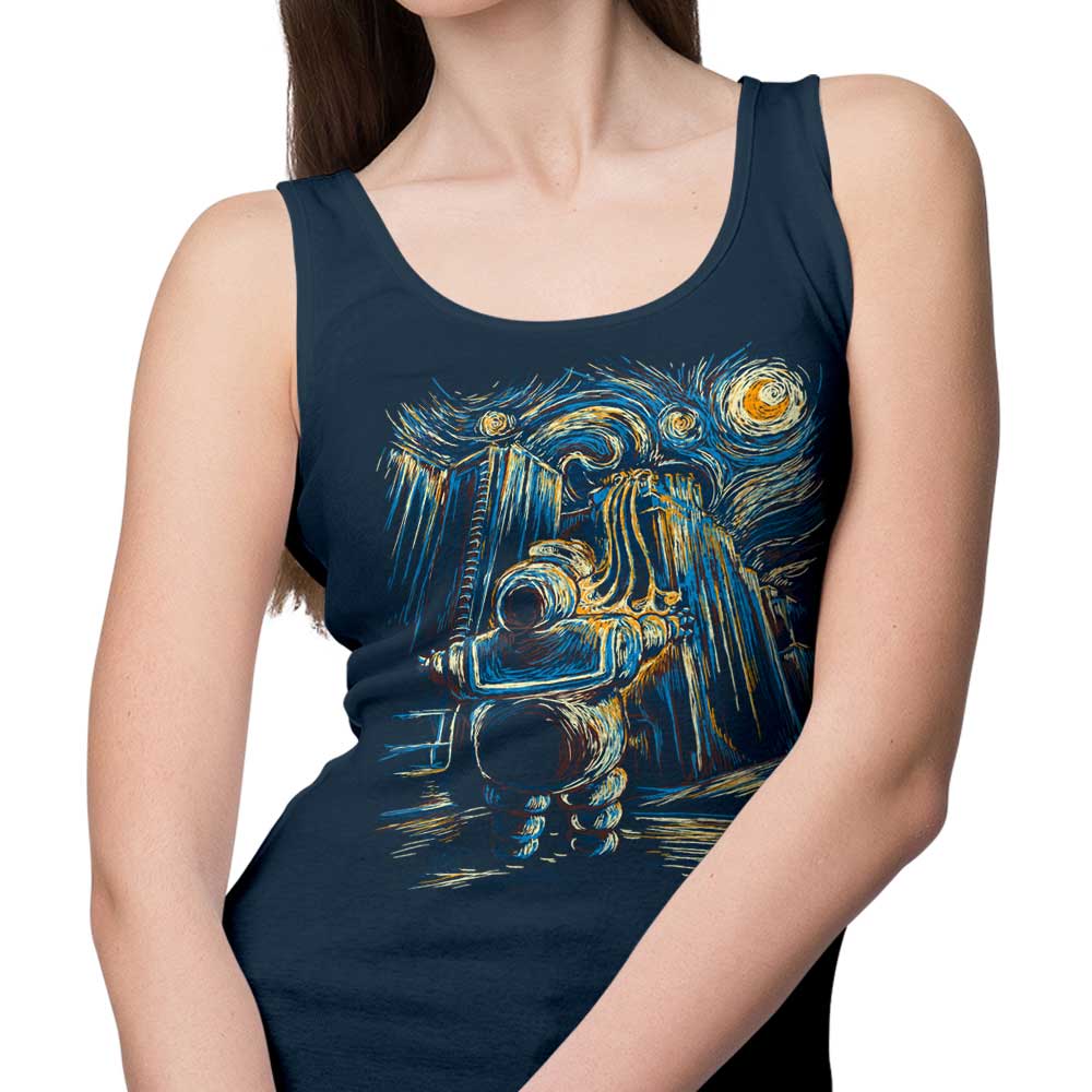 Twenty27 Design VanGoghstbusters Comfortable and Lightweight Tank Tops