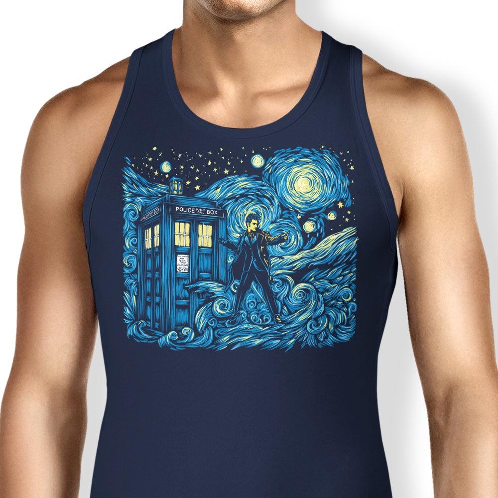 Time and Space Dreams-themed Tank Top for Fashion Enthusiasts