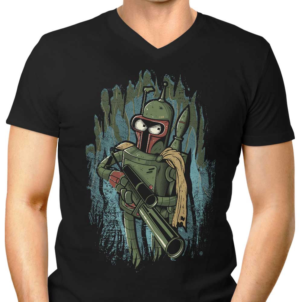 Men's V-Neck Bender Fett T-Shirt