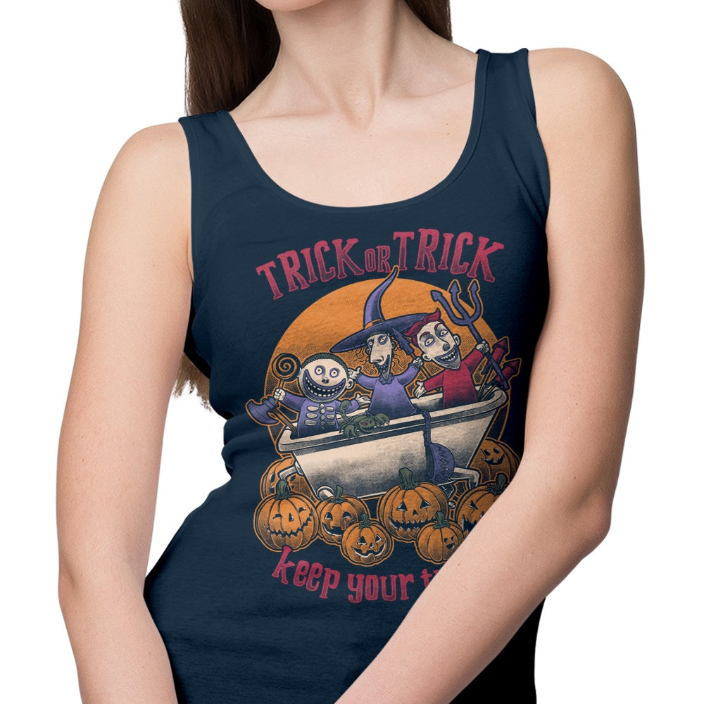 Studio Mootant's 'Keep Your Treats' Comfortable Men's and Women's Tank Tops