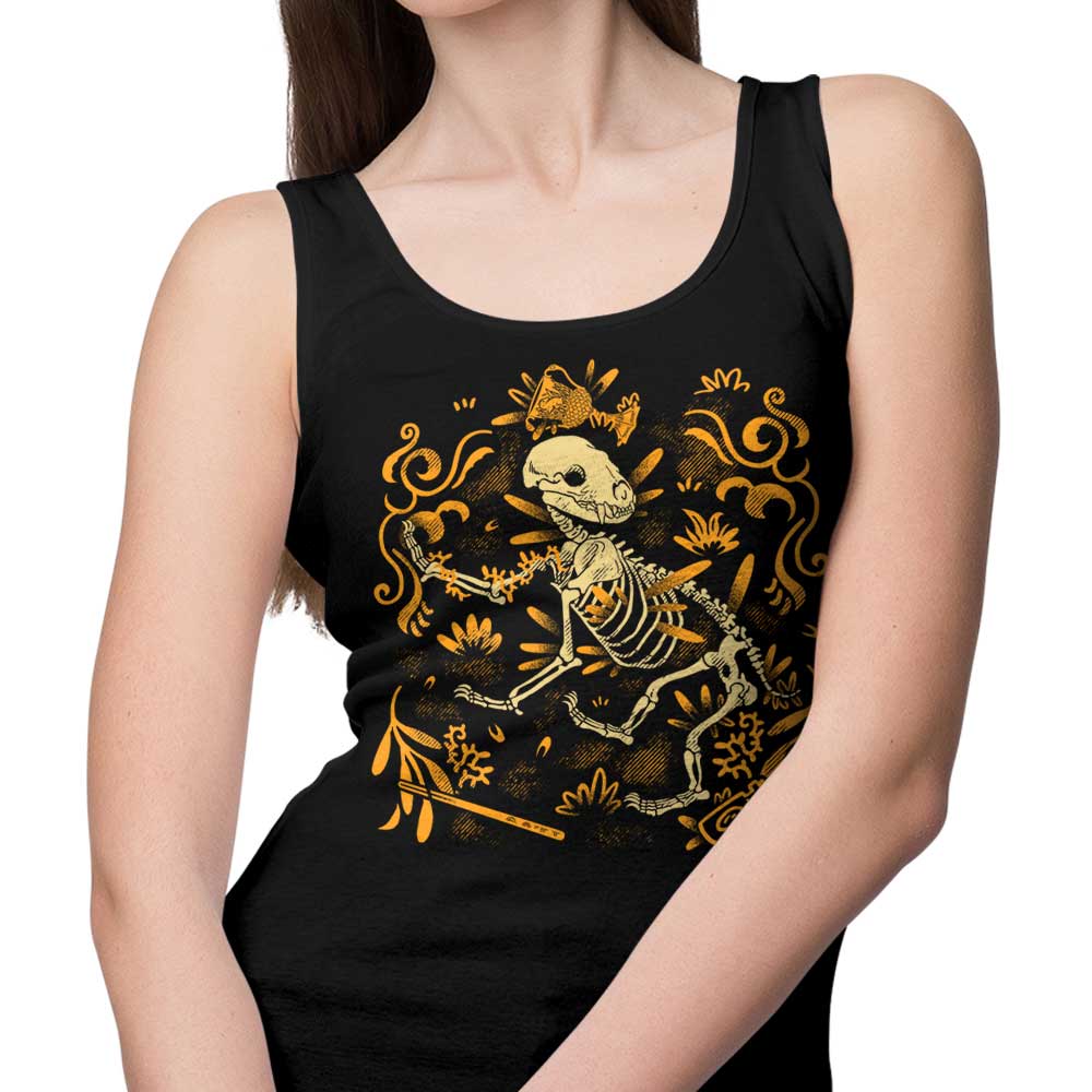 Fitas Artwork Badger Fossil Comfortable Unisex and Women's Tank Tops